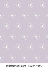 Seamless geometric ornamental vector pattern. Abstract background