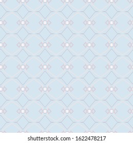Seamless geometric ornamental vector pattern. Abstract background