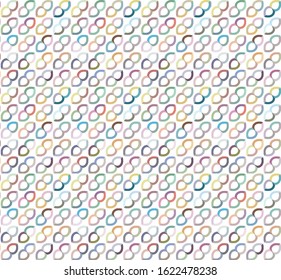 Seamless geometric ornamental vector pattern. Abstract background