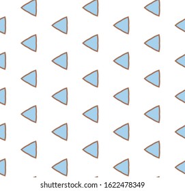 Seamless geometric ornamental vector pattern. Abstract background