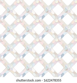 Seamless geometric ornamental vector pattern. Abstract background