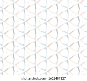 Seamless geometric ornamental vector pattern. Abstract background