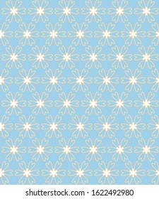 Seamless geometric ornamental vector pattern. Abstract background