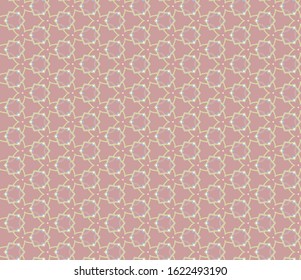 Seamless geometric ornamental vector pattern. Abstract background