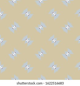 Seamless geometric ornamental vector pattern. Abstract background