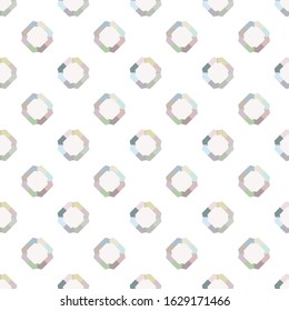 Seamless geometric ornamental vector pattern. Abstract background