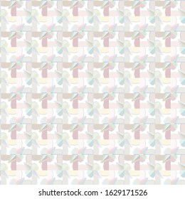 Seamless geometric ornamental vector pattern. Abstract background