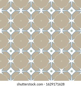 Seamless geometric ornamental vector pattern. Abstract background