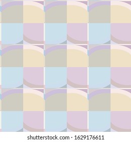 Seamless geometric ornamental vector pattern. Abstract background