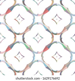 Seamless geometric ornamental vector pattern. Abstract background