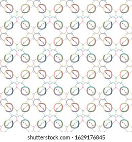 Seamless geometric ornamental vector pattern. Abstract background