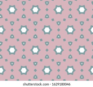 Seamless geometric ornamental vector pattern. Abstract background