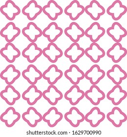 Seamless geometric ornamental vector pattern. Abstract background