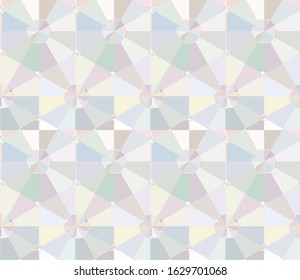 Seamless geometric ornamental vector pattern. Abstract background