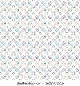 Seamless geometric ornamental vector pattern. Abstract background