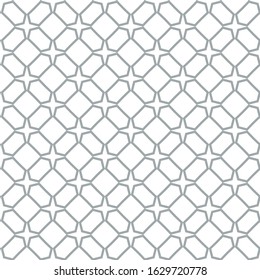 Seamless geometric ornamental vector pattern. Abstract background