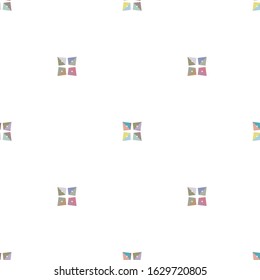 Seamless geometric ornamental vector pattern. Abstract background