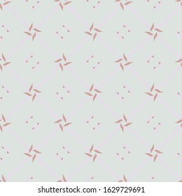 Seamless geometric ornamental vector pattern. Abstract background
