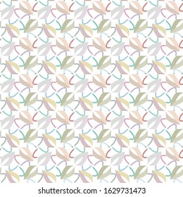 Seamless geometric ornamental vector pattern. Abstract background