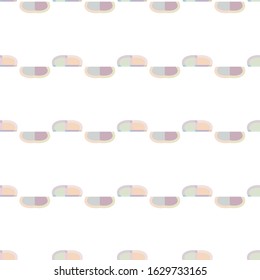 Seamless geometric ornamental vector pattern. Abstract background