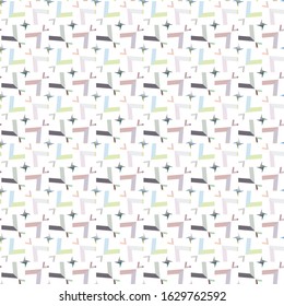 Seamless geometric ornamental vector pattern. Abstract background