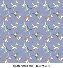 Seamless geometric ornamental vector pattern. Abstract background