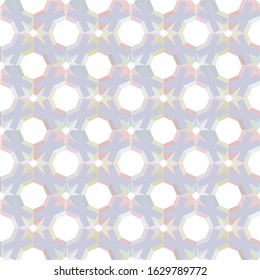 Seamless geometric ornamental vector pattern. Abstract background