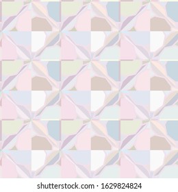 Seamless geometric ornamental vector pattern. Abstract background