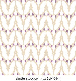 Seamless geometric ornamental vector pattern. Abstract background