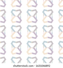 Seamless geometric ornamental vector pattern. Abstract background