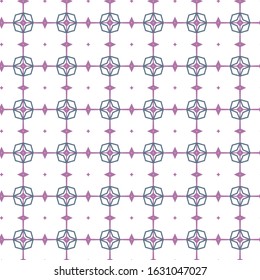 Seamless geometric ornamental vector pattern. Abstract background