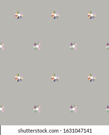 Seamless geometric ornamental vector pattern. Abstract background
