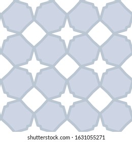 Seamless geometric ornamental vector pattern. Abstract background