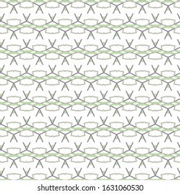Seamless geometric ornamental vector pattern. Abstract background