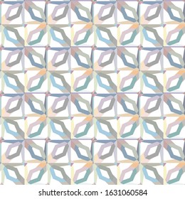 Seamless geometric ornamental vector pattern. Abstract background