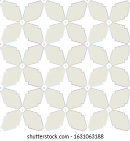 Seamless geometric ornamental vector pattern. Abstract background