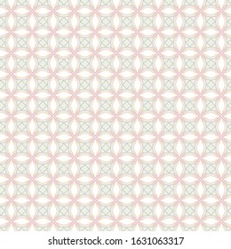 Seamless geometric ornamental vector pattern. Abstract background