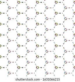 Seamless geometric ornamental vector pattern. Abstract background