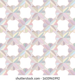 Seamless geometric ornamental vector pattern. Abstract background
