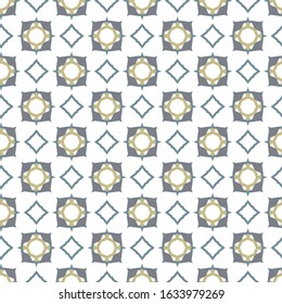 Seamless geometric ornamental vector pattern. Abstract background
