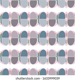 Seamless geometric ornamental vector pattern. Abstract background