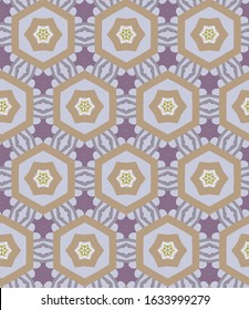 Seamless geometric ornamental vector pattern. Abstract background