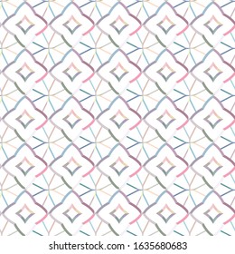 Seamless geometric ornamental vector pattern. Abstract background