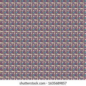 Seamless geometric ornamental vector pattern. Abstract background