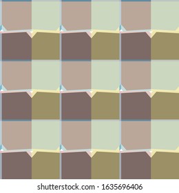Seamless geometric ornamental vector pattern. Abstract background