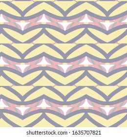 Seamless geometric ornamental vector pattern. Abstract background