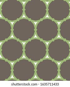 Seamless geometric ornamental vector pattern. Abstract background