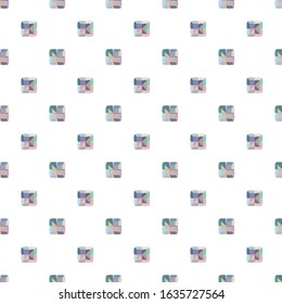 Seamless geometric ornamental vector pattern. Abstract background