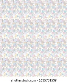 Seamless geometric ornamental vector pattern. Abstract background