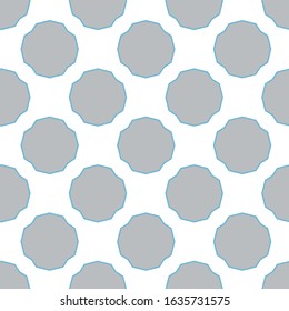 Seamless geometric ornamental vector pattern. Abstract background